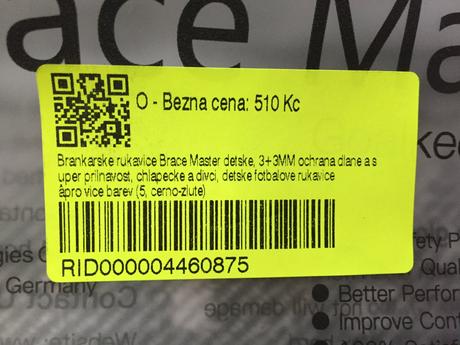 Fudbalove brankarske rukavice velkost 5, 