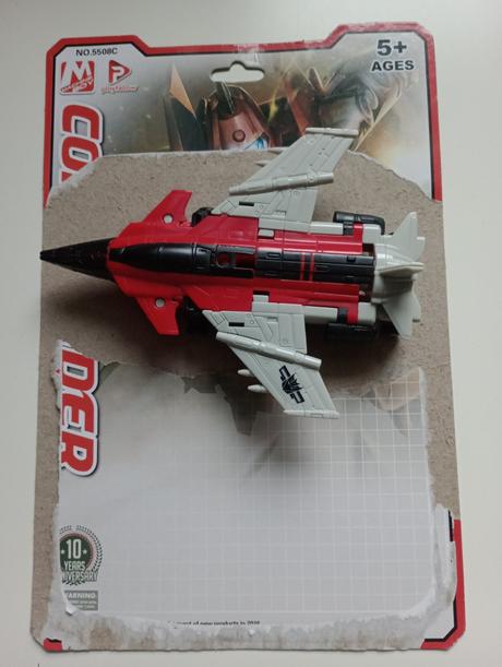 Na štýl transformers lietadlo -robot, 