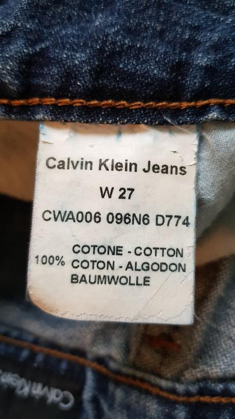 Rifle calvin klein veľkosť w27, calvin klein,26
