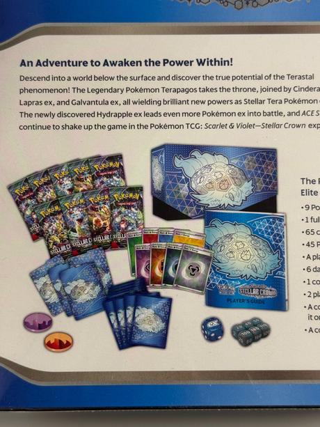 Pokemon stellar crown elite, 