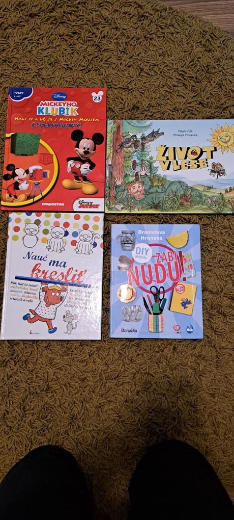 Rôzne detské knihy po 6e, 