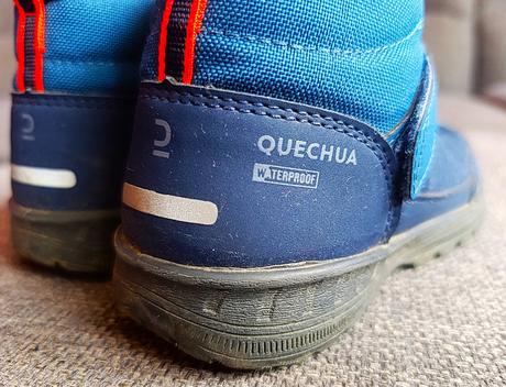 Detské zimné topánky značky quechua, quechua