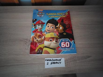 Tlapková patrola-omalovanky, 