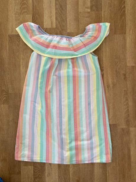 Letne saty s volanmi, h&m,146