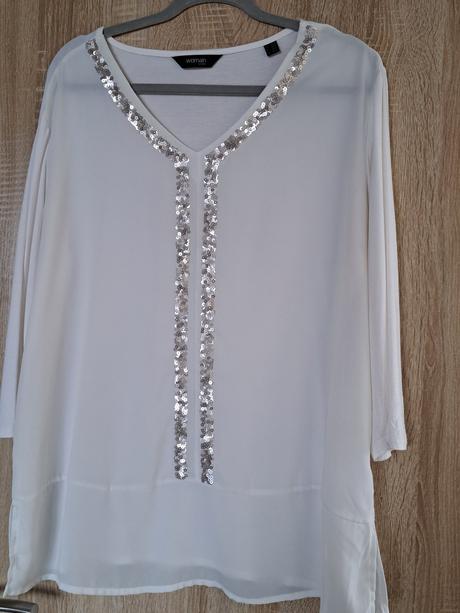 Dámske blúzkové tričko/tunika, tchibo,l