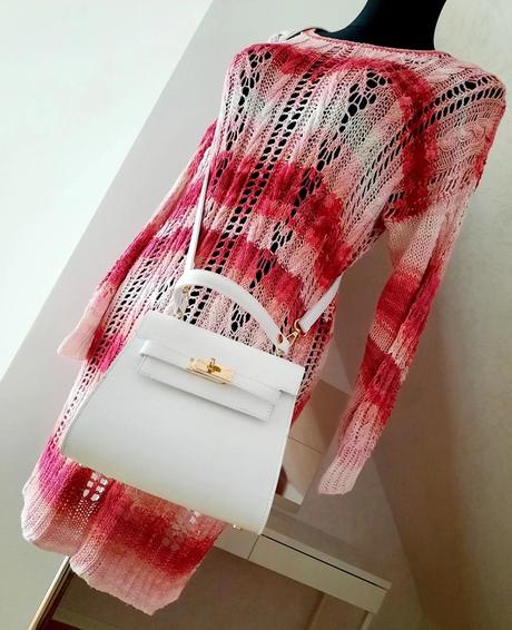 Pletenina sveter/šaty, s