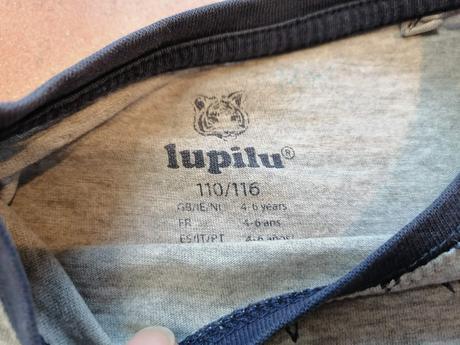 Pyžamko lupillu, veľ. 110/116, lupilu,110