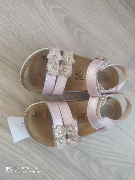 Korkové sandálky, cupcake,29