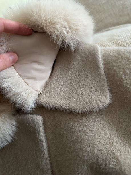 Alpaka kabát nový, 