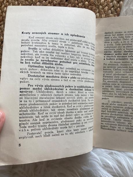 Oplodňovacie pomery našich ovocných druhov..(1949),
