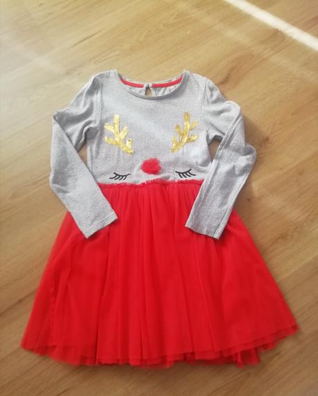 Vianočné šaty 128, 128