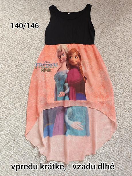 Frozen letné šaty, 140