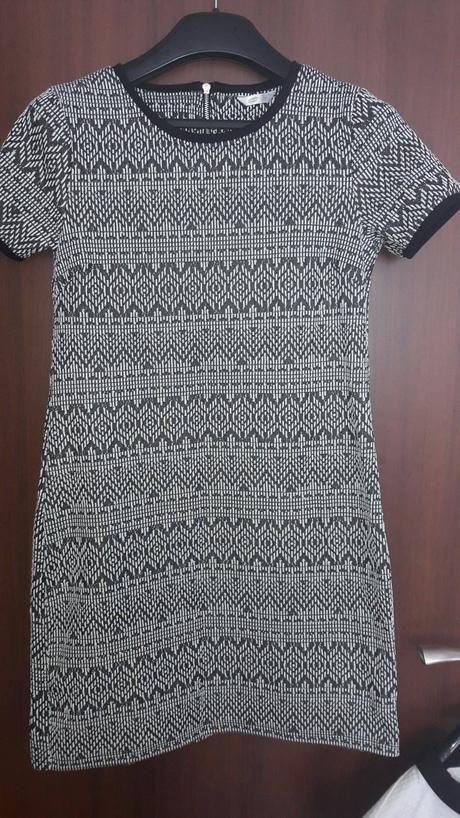 Šaty šedo - čierne 38 (m-l), pepco,38