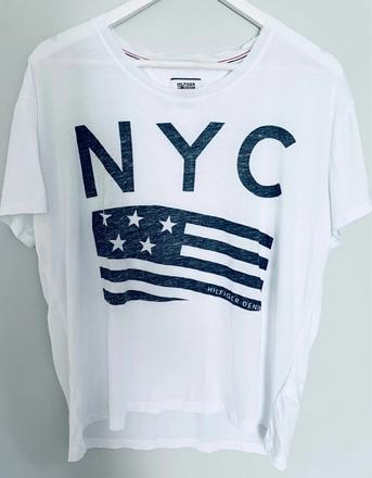 Tričko oversize, tommy hilfiger,l