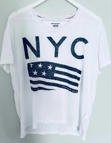 Tričko oversize, tommy hilfiger,l