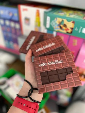Voňavý notes čokoláda, 