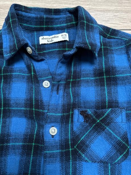 Flanelová košeľa a&f, abercrombie&fitch,152