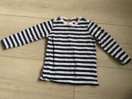 Pásikavé tričko h&m, h&m,86