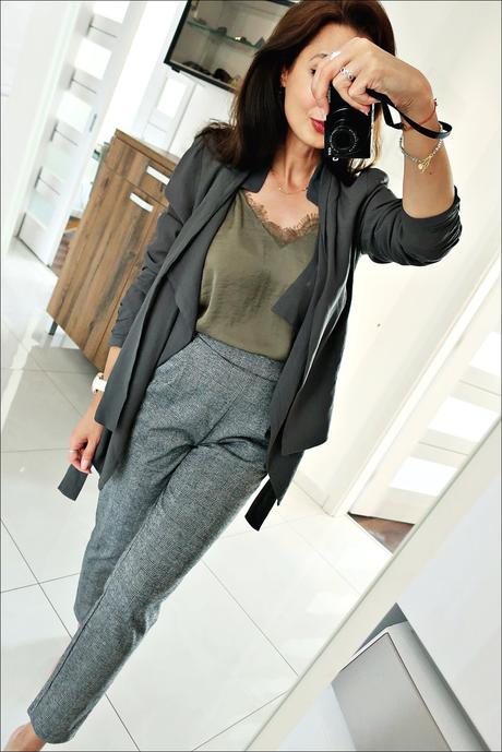 Šedé sačko zara, zara,s