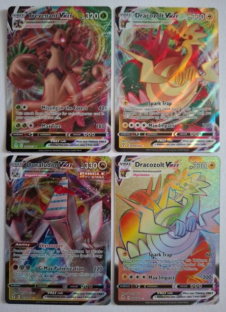 Pokémon karty "evolving skies" (8), 