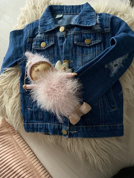 Rifľová bundička s dierami, 110