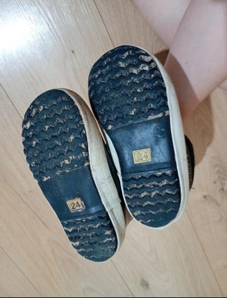 Zateplené gumáky, aigle,24