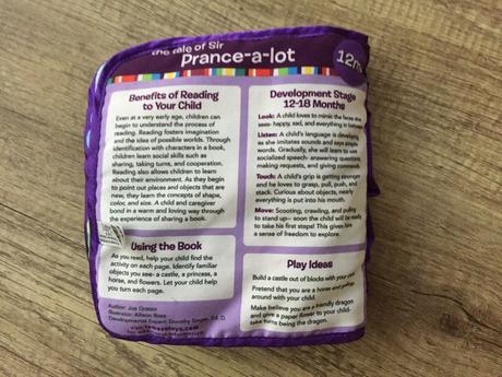 Textilna knizka lamaze, 