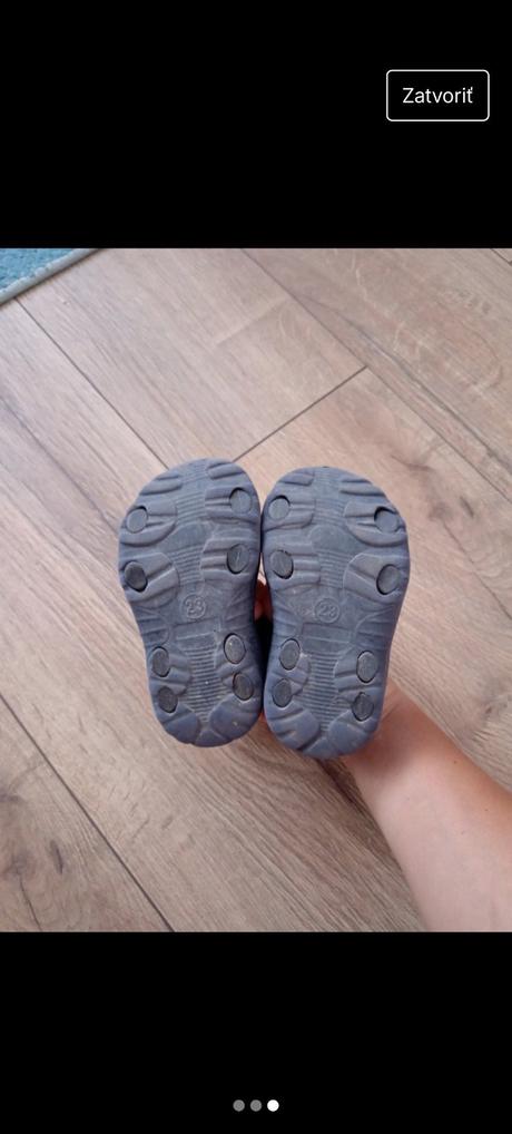 Chlapčenské sandále martes 23, 23