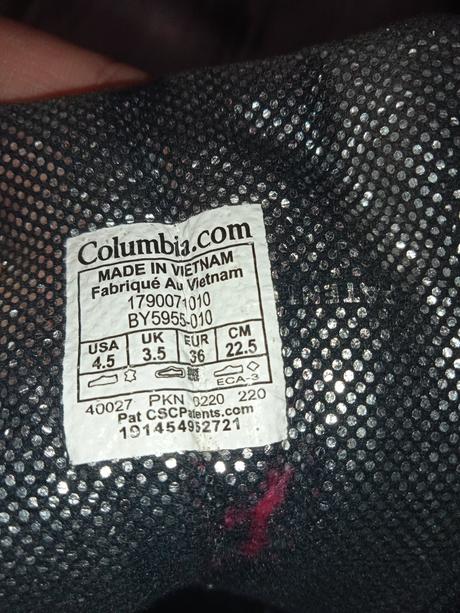 Snehule columbia, columbia