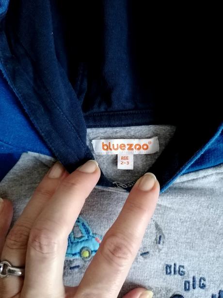 Mikina autá na ceste, veľ. 98, bluezoo,98