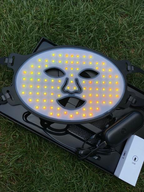 Nová led maska na tvár 7 farieb,