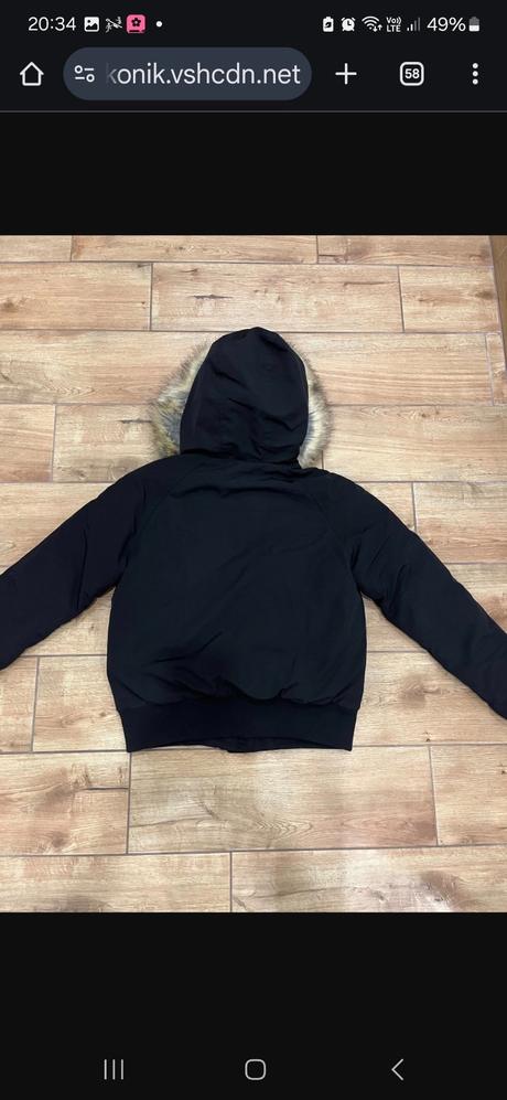 Tepla bunda s kožušinkou, new yorker,l / m