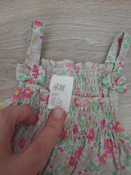 Letný overal, h&m,68