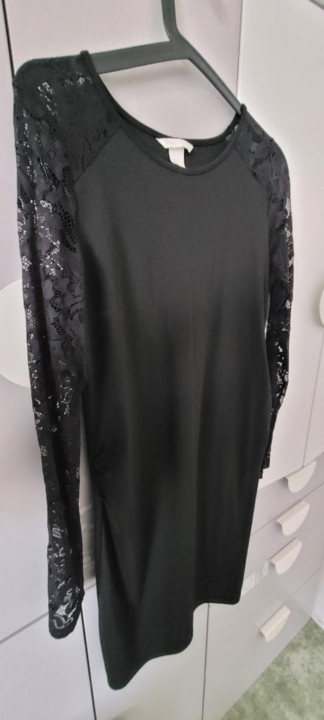 Krásne elegantné tehotenské saty, h&m,m