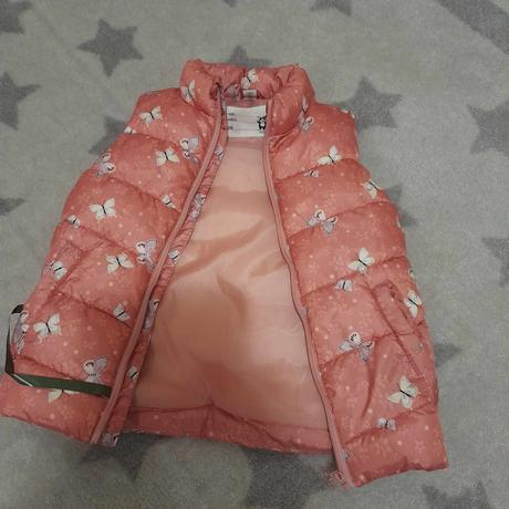 Dievčenská teplá vesta 128, dopodopo,128