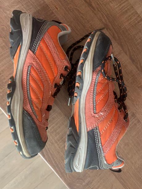 Turistické kožené tenisky, topánky, alpine pro,33