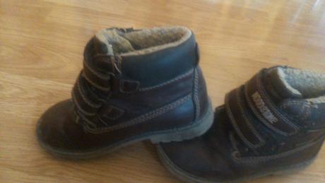 Teplé kožené čižmičky , 29