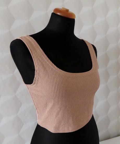 Terranova lurexový cropptop veľ.m + shein zadarmo, terranova,m