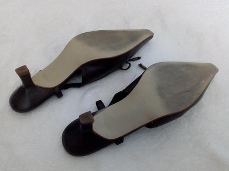 Hnedé topánky - lodičky, 39