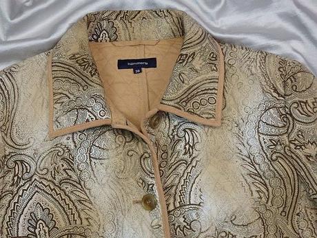 Luxusná vzorovaná bunda, 38