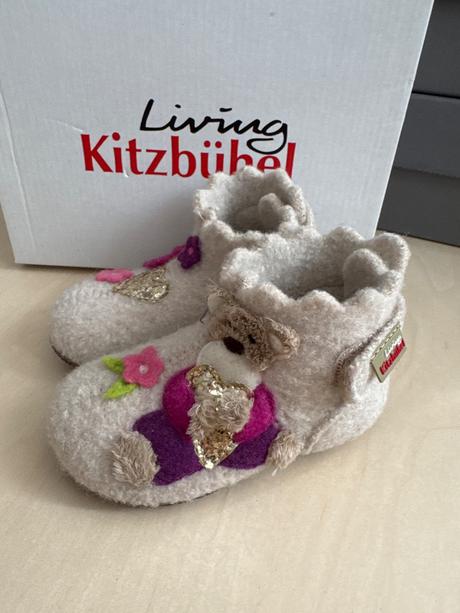 Detske papučky ovčia vlna living kitzbühel, 20