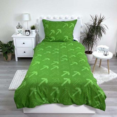 Obliečky minecraft badges 140/200, 70/90, šírka (cm): 140,dĺžka (cm): 200