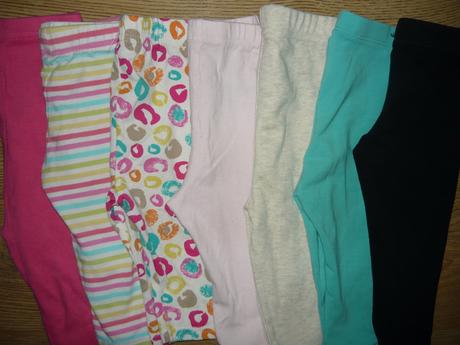 Legíny viac kusov -68, next,68