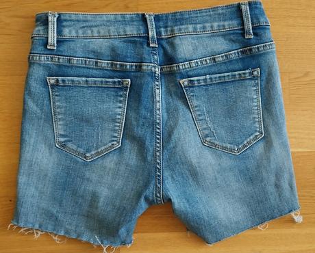 Rifľové elastické kraťasy, s