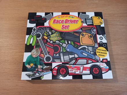 Let's pretend - race driver set, 