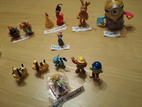 Hračky, postavičky,