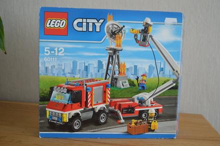 60111 lego city - zásahové hasičské auto,