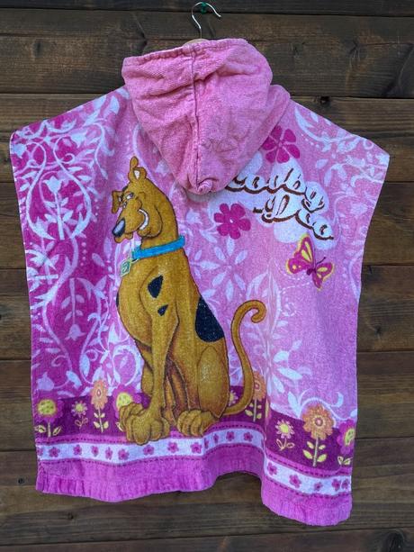 Pončo/osuška s kapucňou, 