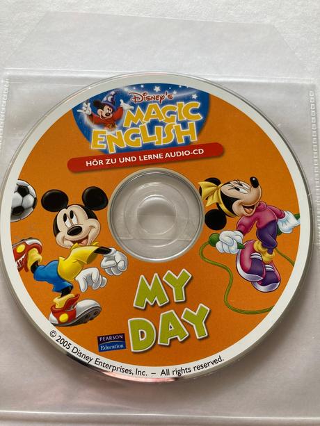 Disney's magic english mit cd my day mein tag, 