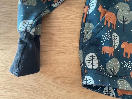 Softshellová bunda nosime kiwi 104/110, 104